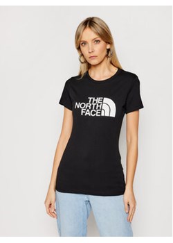 The North Face T-Shirt Easy NF0A4T1Q Czarny Regular Fit ze sklepu MODIVO w kategorii Bluzki damskie - zdjęcie 168625897