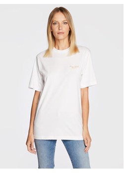 Replay T-Shirt W3698A.000.23188P Biały Regular Fit ze sklepu MODIVO w kategorii Bluzki damskie - zdjęcie 168625915
