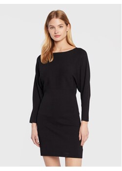 Sisley Sukienka dzianinowa 11APMV004 Czarny Regular Fit ze sklepu MODIVO w kategorii Sukienki - zdjęcie 168626097
