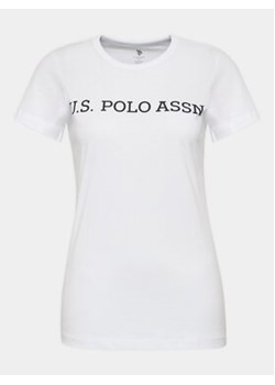 U.S. Polo Assn. T-Shirt 16595 Biały Regular Fit ze sklepu MODIVO w kategorii Bluzki damskie - zdjęcie 168626385