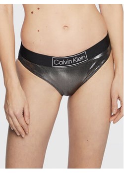 Calvin Klein Swimwear Dół od bikini Classic KW0KW01949 Czarny ze sklepu MODIVO w kategorii Stroje kąpielowe - zdjęcie 168626918