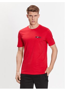 Boss T-Shirt Tiburt 50489420 Czerwony Regular Fit ze sklepu MODIVO w kategorii T-shirty męskie - zdjęcie 168627028