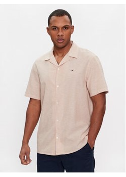 Tommy Jeans Koszula Camp DM0DM18963 Beżowy Regular Fit ze sklepu MODIVO w kategorii Koszule męskie - zdjęcie 168627065