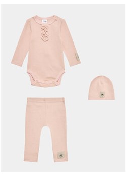 Jamiks Komplet body i spodnie Kaja I JZG369 Różowy ze sklepu MODIVO w kategorii Komplety niemowlęce - zdjęcie 168627556