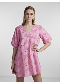 YAS Sukienka 26030105 Różowy Loose Fit ze sklepu MODIVO w kategorii Sukienki - zdjęcie 168627755