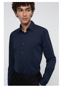 Hugo Koszula Ermo 50438087 Granatowy Slim Fit ze sklepu MODIVO w kategorii Koszule męskie - zdjęcie 168627929