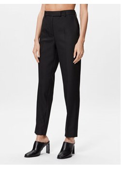 Calvin Klein Spodnie materiałowe Essential K20K205816 Czarny Slim Fit ze sklepu MODIVO w kategorii Spodnie damskie - zdjęcie 168628207