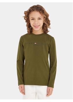 Tommy Hilfiger Bluzka Essential KS0KS00202 Zielony Regular Fit ze sklepu MODIVO w kategorii T-shirty chłopięce - zdjęcie 168628478