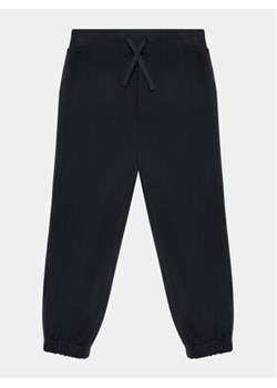 United Colors Of Benetton Spodnie dresowe 3EB5CF048 Czarny Regular Fit ze sklepu MODIVO w kategorii Spodnie chłopięce - zdjęcie 168628545