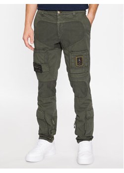 Aeronautica Militare Spodnie materiałowe 232PA1387CT1493 Brązowy Regular Fit ze sklepu MODIVO w kategorii Spodnie męskie - zdjęcie 168628577