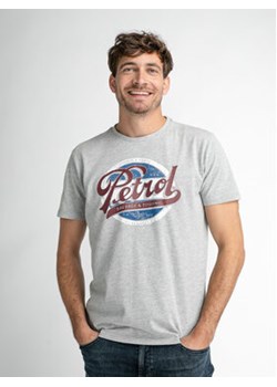 Petrol Industries T-Shirt M-1030-TSR602 Szary Regular Fit ze sklepu MODIVO w kategorii T-shirty męskie - zdjęcie 168628615