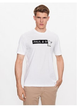Paul&Shark T-Shirt 13311635 Biały Regular Fit ze sklepu MODIVO w kategorii T-shirty męskie - zdjęcie 168628835