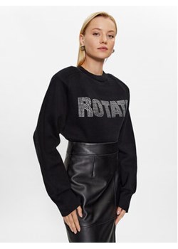 ROTATE Sweter Firm Rhinestone 100115100 Czarny Regular Fit ze sklepu MODIVO w kategorii Swetry damskie - zdjęcie 168628928