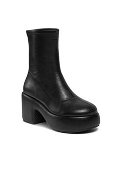 Bronx Botki Ankle boots 47516-A Czarny ze sklepu MODIVO w kategorii Botki - zdjęcie 168629116