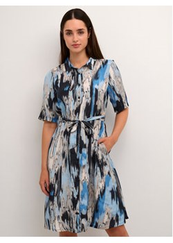Kaffe Sukienka letnia Olli 10507236 Niebieski Regular Fit ze sklepu MODIVO w kategorii Sukienki - zdjęcie 168629138