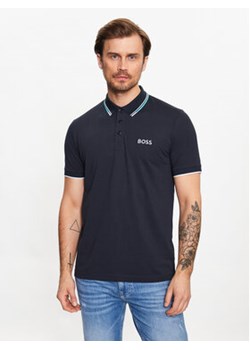 Boss Polo Paddy Pro 50469094 Granatowy Regular Fit ze sklepu MODIVO w kategorii T-shirty męskie - zdjęcie 168629525