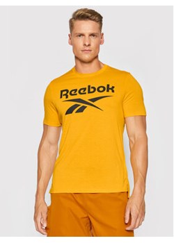 Reebok T-Shirt Workout Ready Supremium Graphic GT5759 Pomarańczowy Regular Fit ze sklepu MODIVO w kategorii T-shirty męskie - zdjęcie 168630085