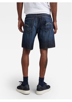 G-Star Raw Szorty jeansowe D20776-B988-D350 Granatowy Regular Fit ze sklepu MODIVO w kategorii Spodenki męskie - zdjęcie 168630105