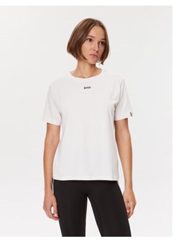 Boss Koszulka piżamowa 50500326 Biały Regular Fit ze sklepu MODIVO w kategorii Piżamy damskie - zdjęcie 168630495