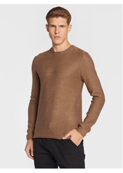 Solid Sweter 21104152 Brązowy Regular Fit ze sklepu MODIVO w kategorii Swetry męskie - zdjęcie 168630509