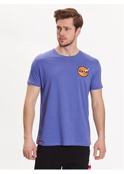 Alpha Industries T-Shirt NASA Davinci T 136508 Fioletowy Regular Fit ze sklepu MODIVO w kategorii T-shirty męskie - zdjęcie 168631037