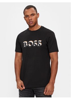 Boss T-Shirt Tiburt 427 50506923 Czarny Regular Fit ze sklepu MODIVO w kategorii T-shirty męskie - zdjęcie 168631655