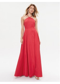 TWINSET Sukienka wieczorowa 232TT2492 Czerwony Regular Fit ze sklepu MODIVO w kategorii Sukienki - zdjęcie 168631958