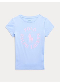Polo Ralph Lauren T-Shirt 311903863001 Niebieski Regular Fit ze sklepu MODIVO w kategorii Bluzki dziewczęce - zdjęcie 168632197