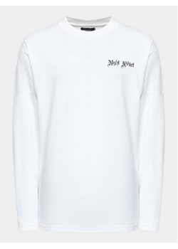 Night Addict Longsleeve MLT-NA575BARKERB Biały Regular Fit ze sklepu MODIVO w kategorii T-shirty męskie - zdjęcie 168632438