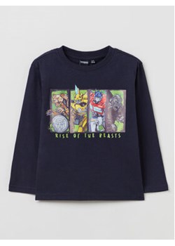 OVS Bluzka 1816130 Granatowy Regular Fit ze sklepu MODIVO w kategorii T-shirty chłopięce - zdjęcie 168632717