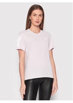adidas Koszulka techniczna Own The Run HB9381 Różowy Regular Fit ze sklepu MODIVO w kategorii Bluzki damskie - zdjęcie 168633208