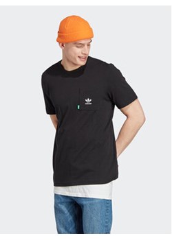 adidas T-Shirt Essentials+ Made With Hemp T-Shirt HR8623 Czarny Regular Fit ze sklepu MODIVO w kategorii T-shirty męskie - zdjęcie 168633248