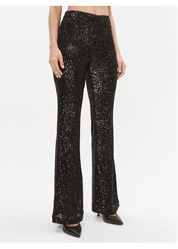 TWINSET Spodnie materiałowe 232TT2284 Czarny Regular Fit ze sklepu MODIVO w kategorii Spodnie damskie - zdjęcie 168633278