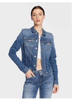 Tommy Jeans Kurtka jeansowa Vivianne DW0DW14737 Niebieski Slim Fit ze sklepu MODIVO w kategorii Kurtki damskie - zdjęcie 168633638