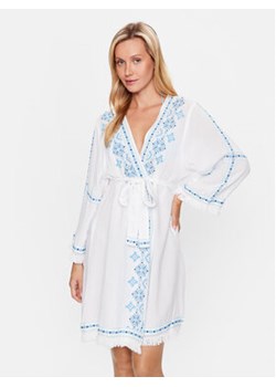 Melissa Odabash Sukienka plażowa Kara Biały Regular Fit ze sklepu MODIVO w kategorii Odzież plażowa - zdjęcie 168633738