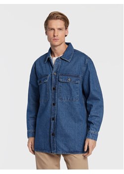 Lindbergh Koszula jeansowa 30-304025 Niebieski Regular Fit ze sklepu MODIVO w kategorii Koszule męskie - zdjęcie 168634275