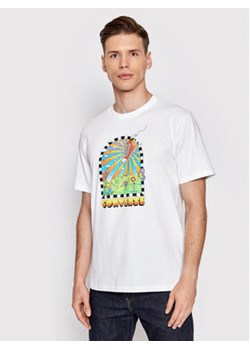 Converse T-Shirt New Heights Graphic 10023461-A01 Biały Standard Fit ze sklepu MODIVO w kategorii T-shirty męskie - zdjęcie 168634418