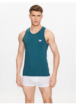 Emporio Armani Underwear Koszulka piżamowa 110828 3R512 16885 Zielony Regular Fit ze sklepu MODIVO w kategorii T-shirty męskie - zdjęcie 168634459