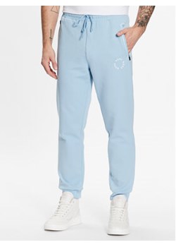 Boss Spodnie dresowe 50487939 Niebieski Regular Fit ze sklepu MODIVO w kategorii Spodnie męskie - zdjęcie 168634626