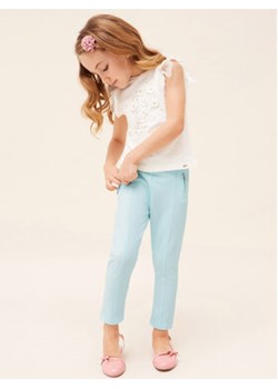 Mayoral Spodnie materiałowe 3501 Niebieski ze sklepu MODIVO w kategorii Spodnie dziewczęce - zdjęcie 168634659