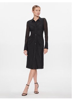 DKNY Sukienka codzienna DD3KP370 Czarny Slim Fit ze sklepu MODIVO w kategorii Sukienki - zdjęcie 168634979