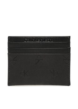 Calvin Klein Jeans Etui na karty kredytowe Monogram Soft Cardholder 6Cc Aop K50K510150 Czarny ze sklepu MODIVO w kategorii Etui - zdjęcie 168635005