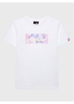 Ellesse T-Shirt Telina S4R17684 Biały Regular Fit ze sklepu MODIVO w kategorii T-shirty męskie - zdjęcie 168635175
