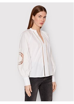 TWINSET Bluzka 221TP2603 Biały Regular Fit ze sklepu MODIVO w kategorii Bluzki damskie - zdjęcie 168635218