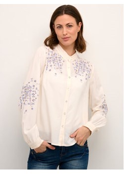 Cream Koszula Crvellan 10611734 Biały Regular Fit ze sklepu MODIVO w kategorii Koszule damskie - zdjęcie 168635465
