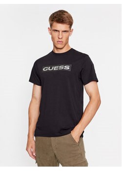 Guess T-Shirt M3BI80 K9RM1 Czarny Slim Fit ze sklepu MODIVO w kategorii T-shirty męskie - zdjęcie 168635525