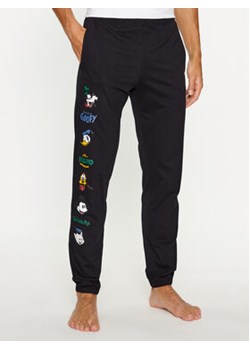 United Colors Of Benetton Spodnie piżamowe 3VR54F00K Czarny Regular Fit ze sklepu MODIVO w kategorii Piżamy męskie - zdjęcie 168635675