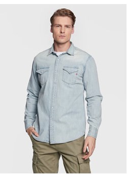 Replay Koszula jeansowa M4860B.000.26C Niebieski Regular Fit ze sklepu MODIVO w kategorii Koszule męskie - zdjęcie 168635789