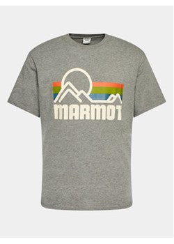 Marmot T-Shirt Coastal M14253 Szary Regular Fit ze sklepu MODIVO w kategorii T-shirty męskie - zdjęcie 168635878