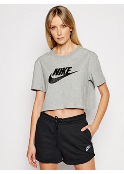 Nike T-Shirt Sportswear Essential BV6175 Szary Loose Fit ze sklepu MODIVO w kategorii Bluzki damskie - zdjęcie 168636058